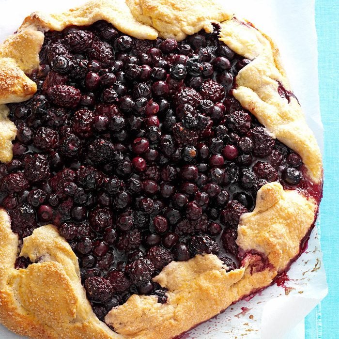 Blueberry Blackberry Tart